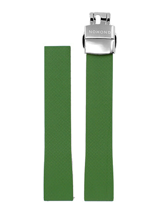 Gnomon FKM Sport Rubber Strap Green