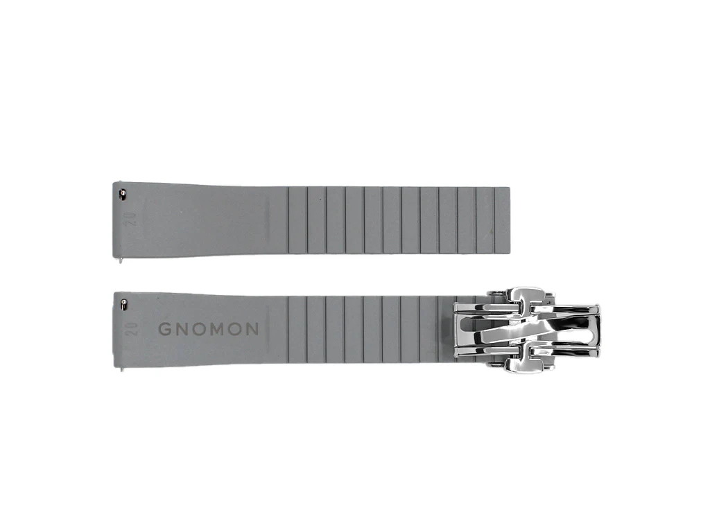 Gnomon FKM Sport Rubber Strap Grey - Image 3