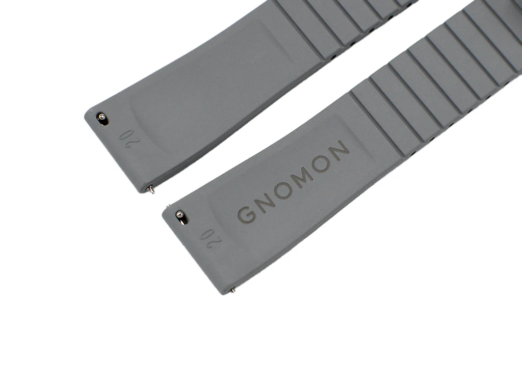 Gnomon FKM Sport Rubber Strap Grey - Image 5