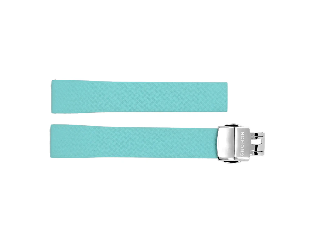 Gnomon FKM Sport Rubber Strap Turquoise - Image 2