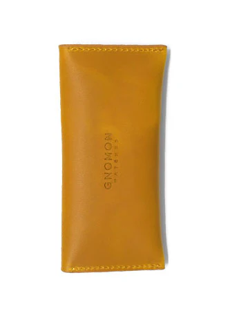 Gnomon Mini Watch Pouch - Mustard Yellow