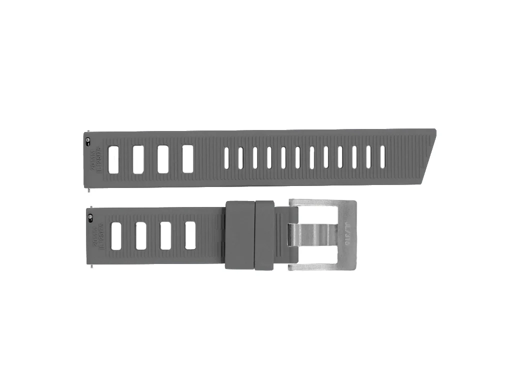 Gnomon Ventilé FKM Rubber Strap Grey - Image 3