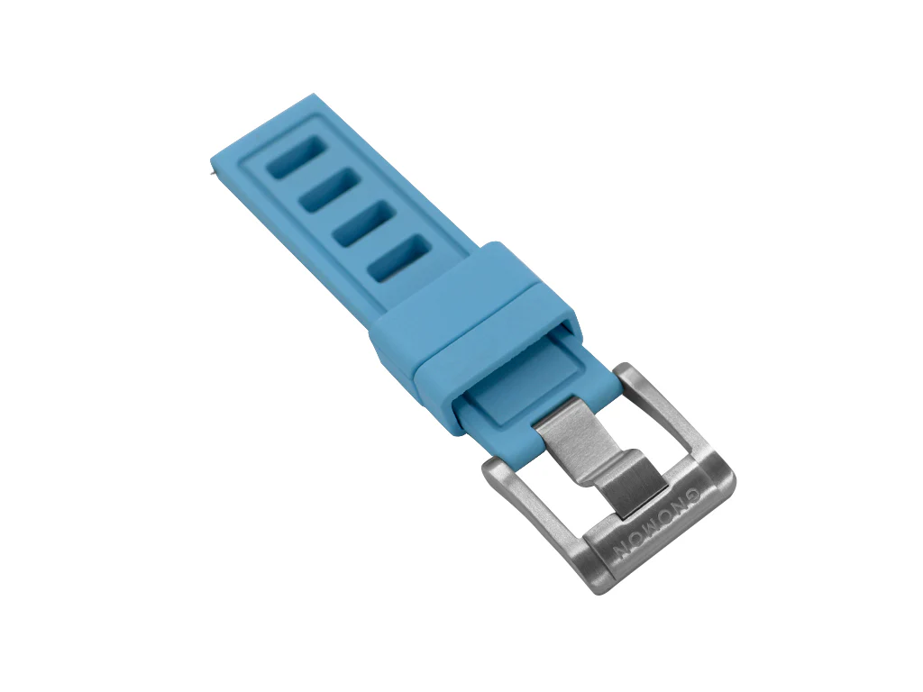 Gnomon Ventilé FKM Rubber Strap Light Blue - Image 5