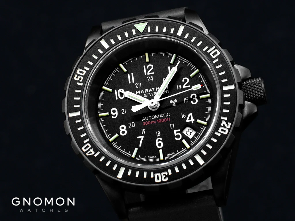 GSAR Government Diver Black Automatic - Rubber Ref. WW194006BK-0030 - Image 5