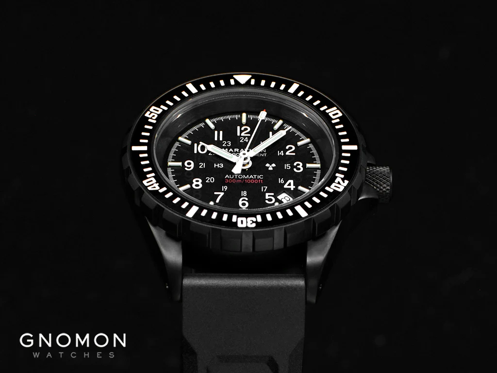 GSAR Government Diver Black Automatic - Rubber Ref. WW194006BK-0030 - Image 6