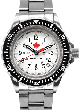 GSAR NGM Diver Automatic Arctic Red Maple Edition - Bracelet Ref. WW194006SS-1601