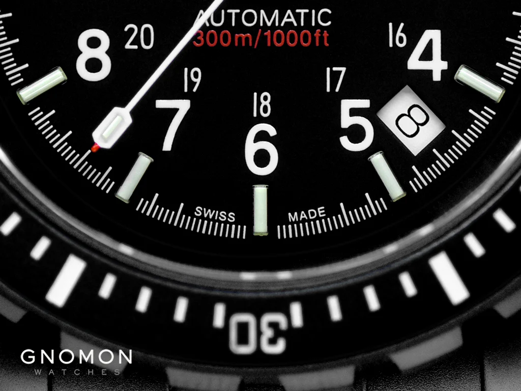 GSAR NGM Diver Black Automatic - Bracelet Ref. WW194006BK-0109 - Image 3