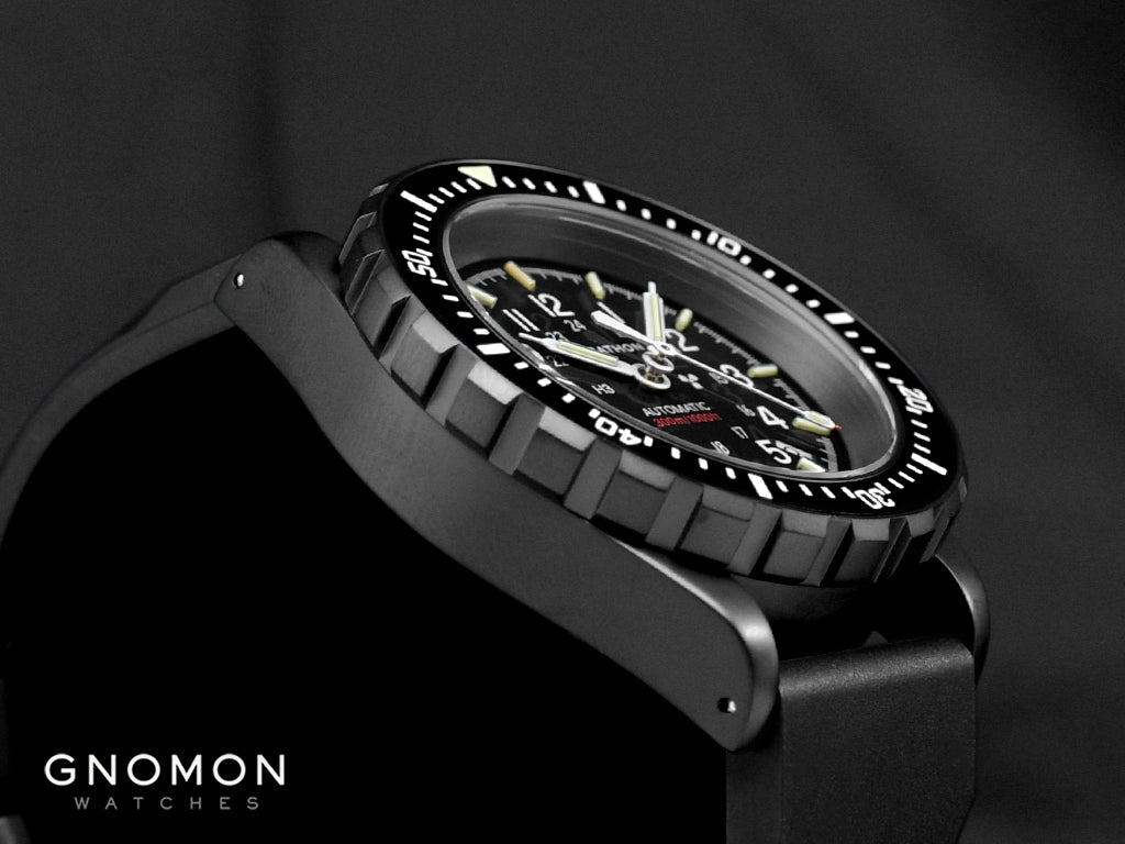 GSAR NGM Diver Black Automatic - Rubber Ref. WW194006BK-0130 - Image 7