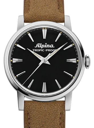 Heritage Tropic-Proof Handwinding Black Ref. AL-480B2H6