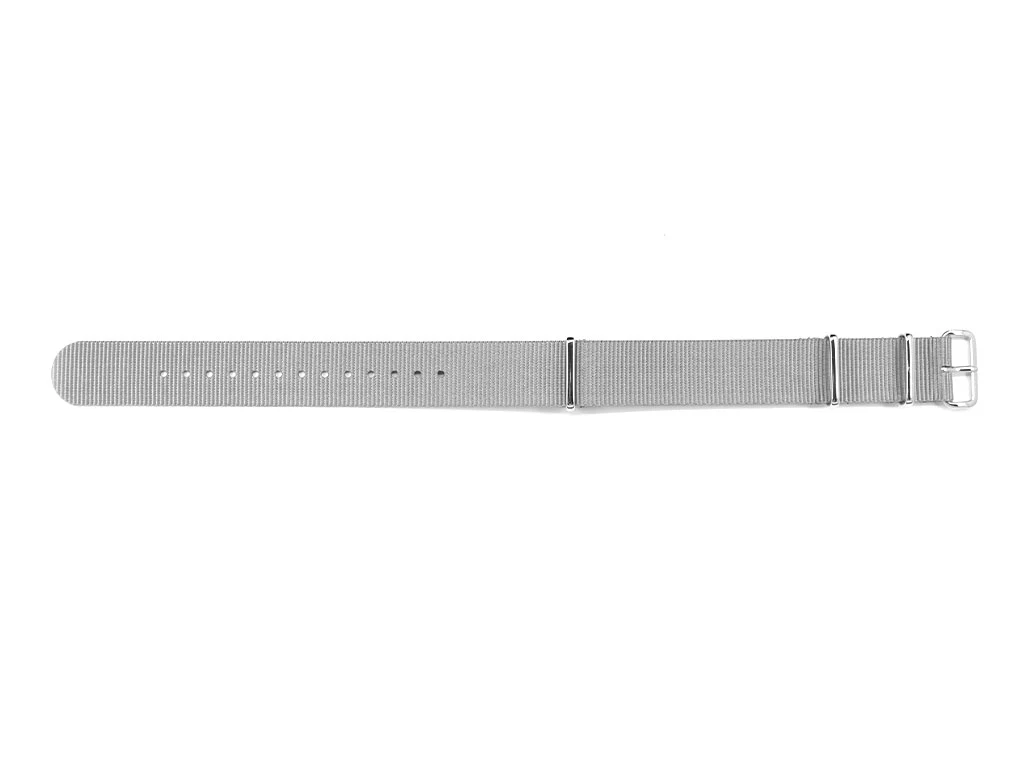 Hitori Light Grey Military Nylon  Strap - Image 2