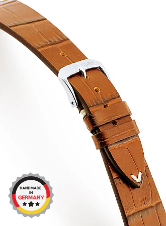 Hollywood - Cognac - Alligator Grained