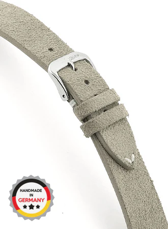 Hudson - Stone Grey - Genuine Suede