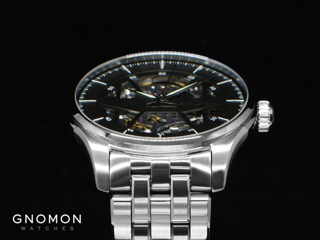 Jazzmaster Skeleton Auto Anthracite - Bracelet Ref. H42535180 - Image 7
