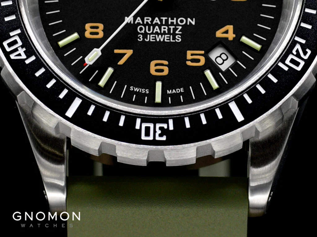 Jeep Rubicon TSAR Diver's Quartz - 3ps Green Rubber Strap Kit Ref. WW194007SS-4101 - Image 3