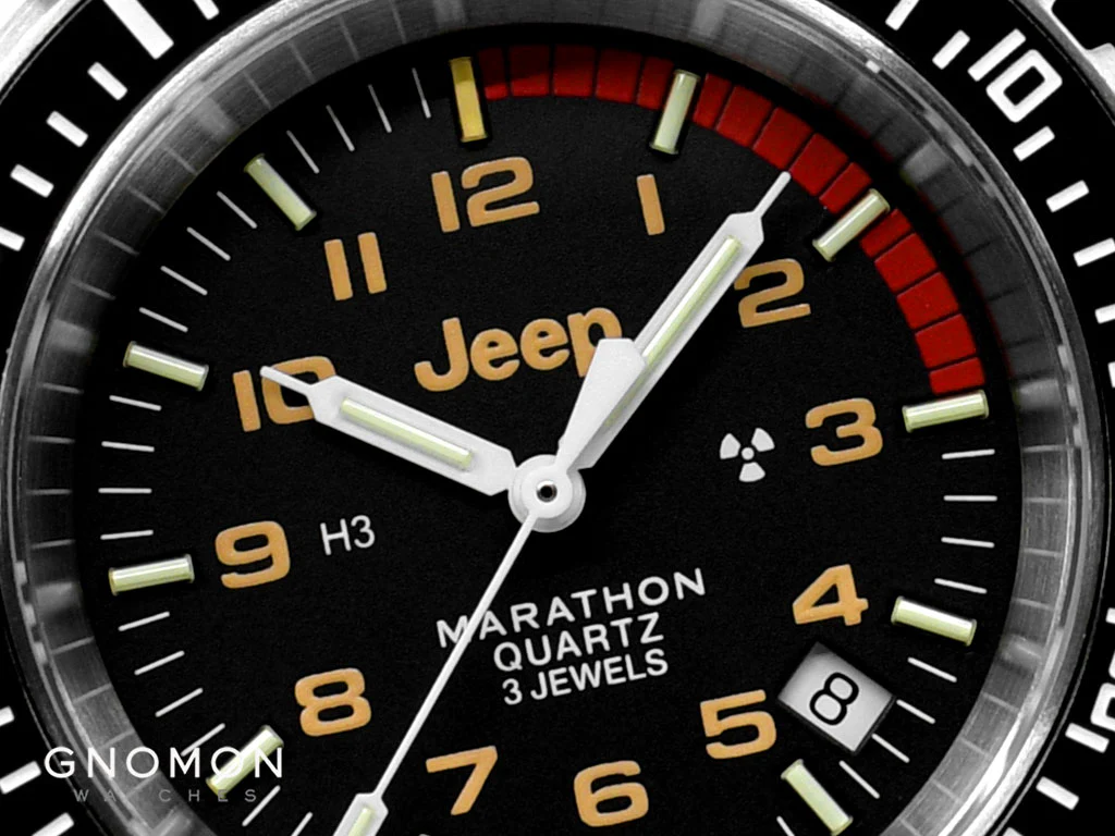 Jeep Rubicon TSAR Diver's Quartz - 3ps Green Rubber Strap Kit Ref. WW194007SS-4101 - Image 4