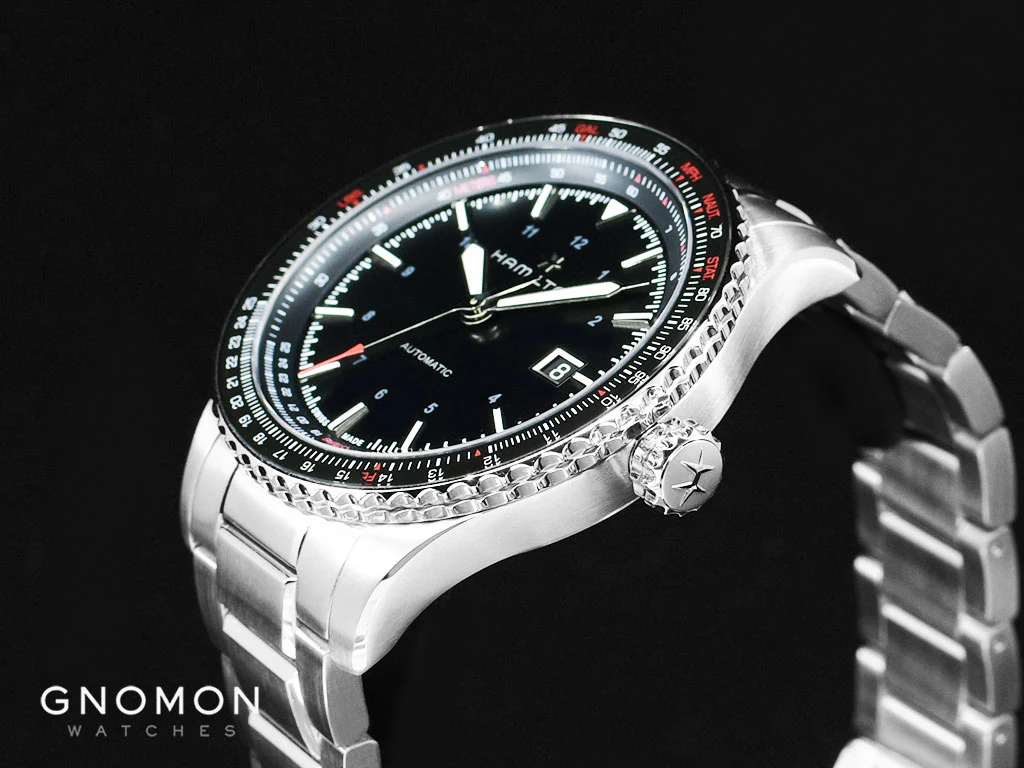 Khaki Aviation Converter Auto Black - Bracelet Ref. H76615130 - Image 7