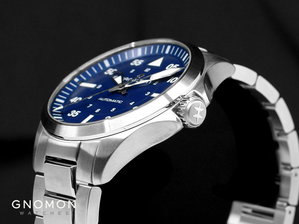 Khaki Aviation Pilot Auto 39mm Blue Ref. H76305140 - Image 7