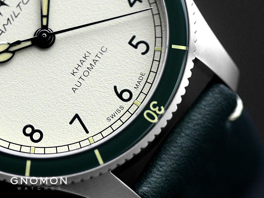 Khaki Aviation Pilot Pioneer 38 Green Ref. H76255810 - Image 3