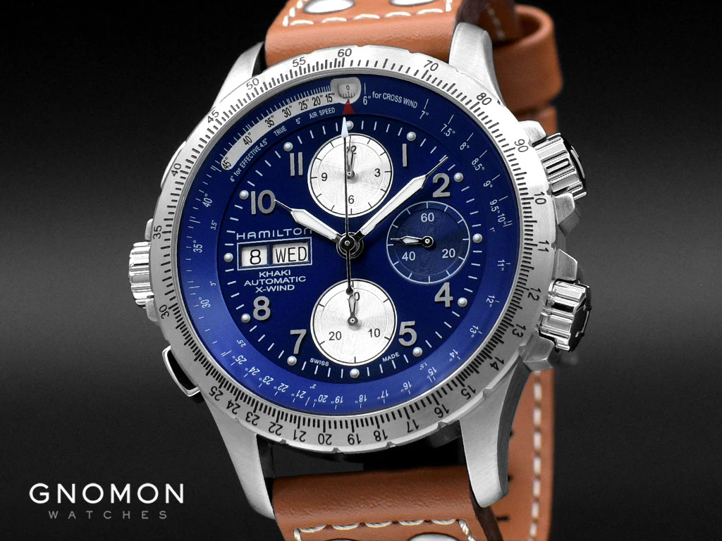 Khaki Aviation X-Wind Chrono Blue Ref. H77506540 - Image 10
