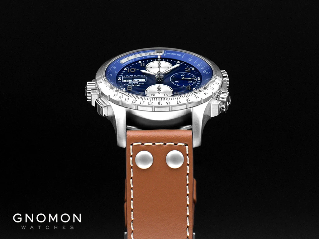 Khaki Aviation X-Wind Chrono Blue Ref. H77506540 - Image 11