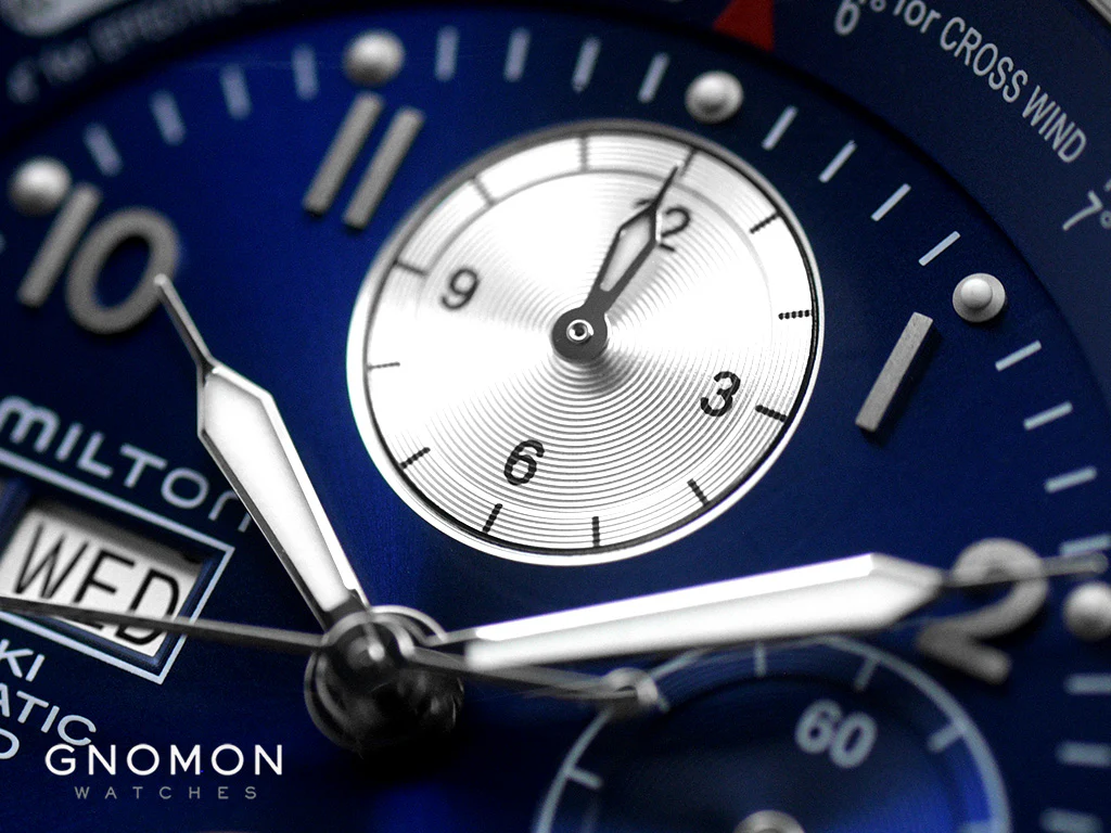 Khaki Aviation X-Wind Chrono Blue Ref. H77506540 - Image 6