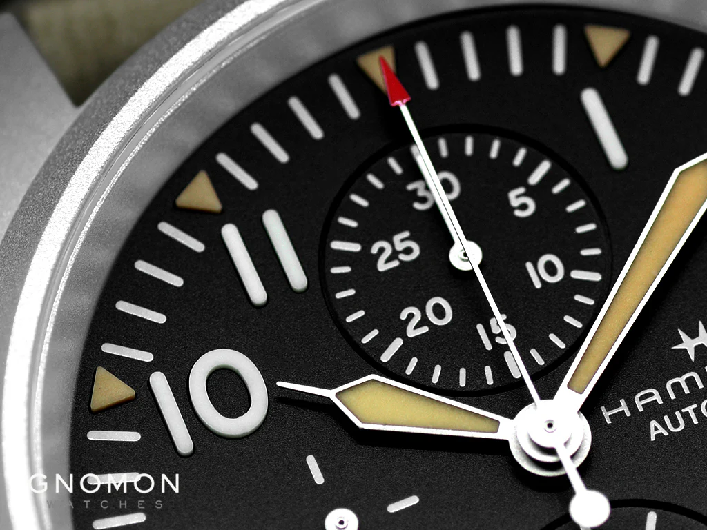 Khaki Field Auto Chrono Black Ref. H71706830 - Image 4