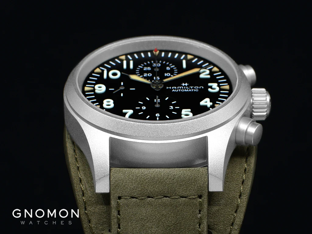 Khaki Field Auto Chrono Black Ref. H71706830 - Image 5