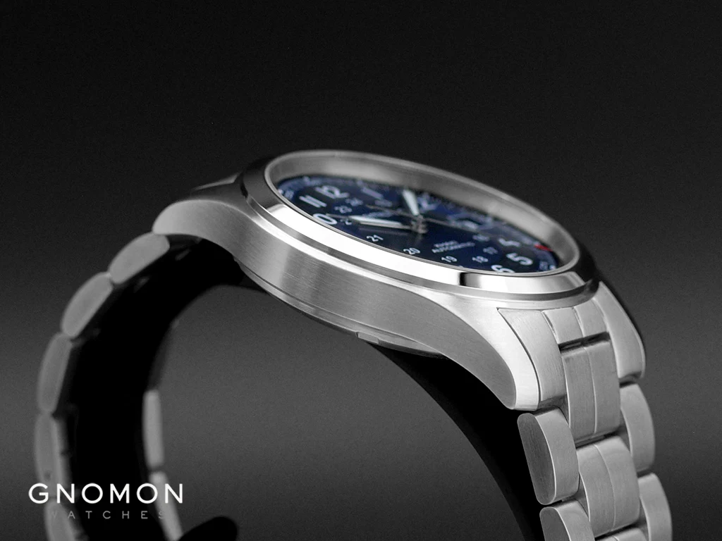 Khaki Field Automatic 38 Blue - Bracelet Ref. H70455140 - Image 8