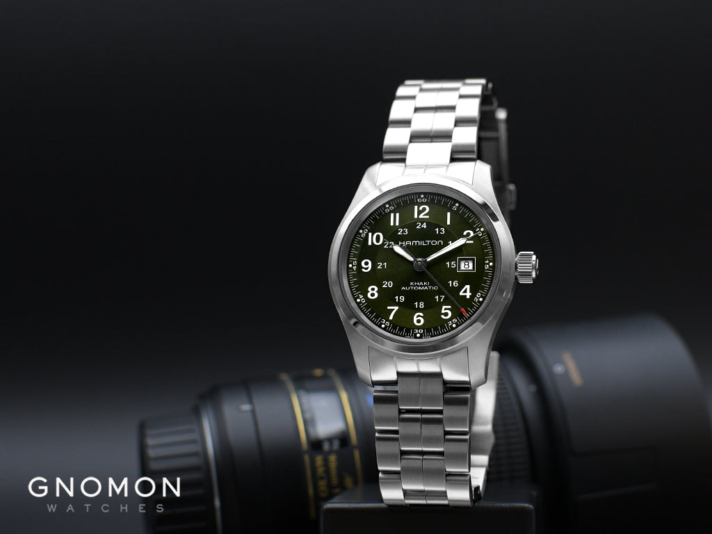 Khaki Field Automatic 38 Green - Bracelet Ref. H70455160 - Image 2
