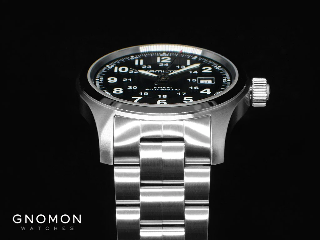 Khaki Field Automatic Black 42 - Bracelet Ref. H70515137 - Image 5