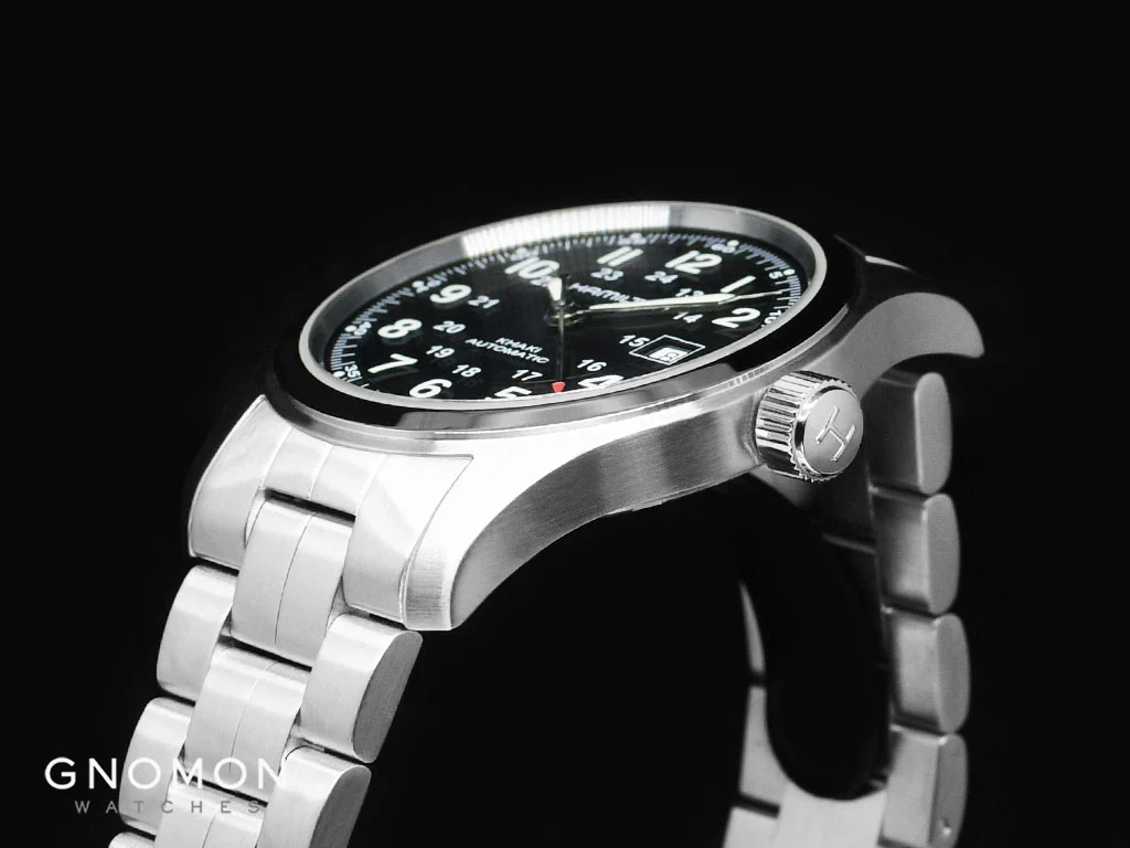 Khaki Field Automatic Black 42 - Bracelet Ref. H70515137 - Image 6
