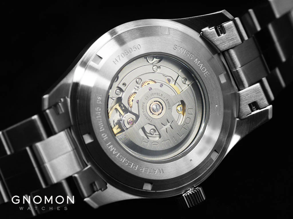 Khaki Field Automatic Black 42 - Bracelet Ref. H70515137 - Image 9