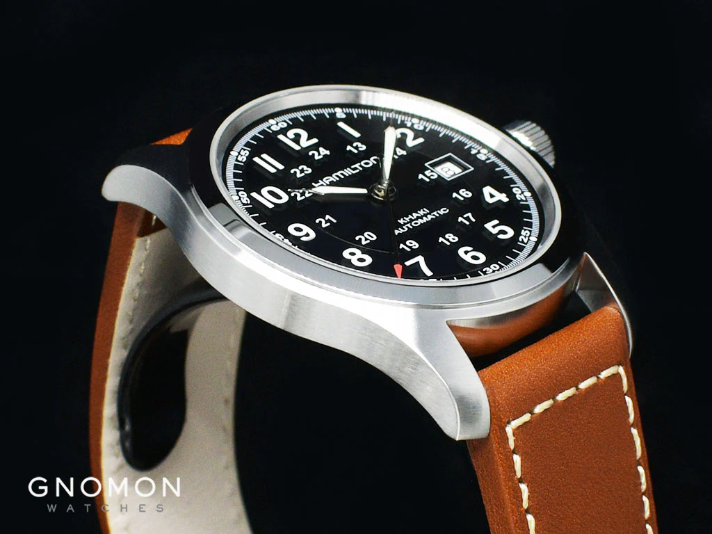 Khaki Field Automatic Black 42 - Brown Leather Ref. H70555533 - Image 7