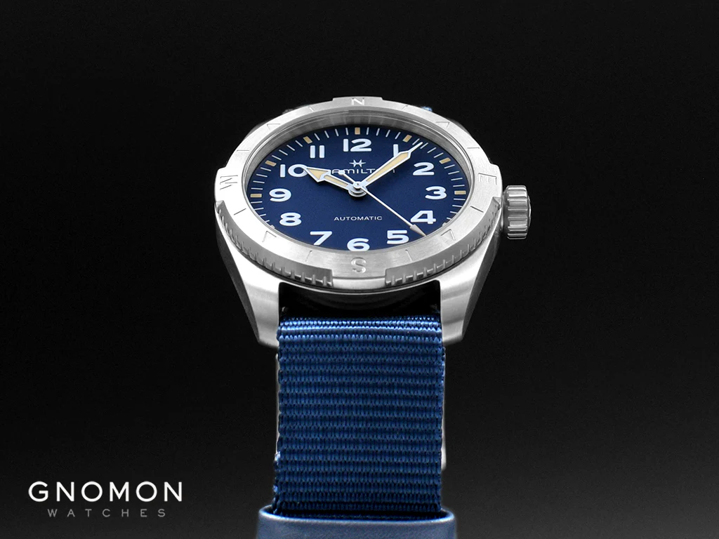 Khaki Field Expedition Auto 37 Blue - Nylon Ref. H70225940 - Image 6