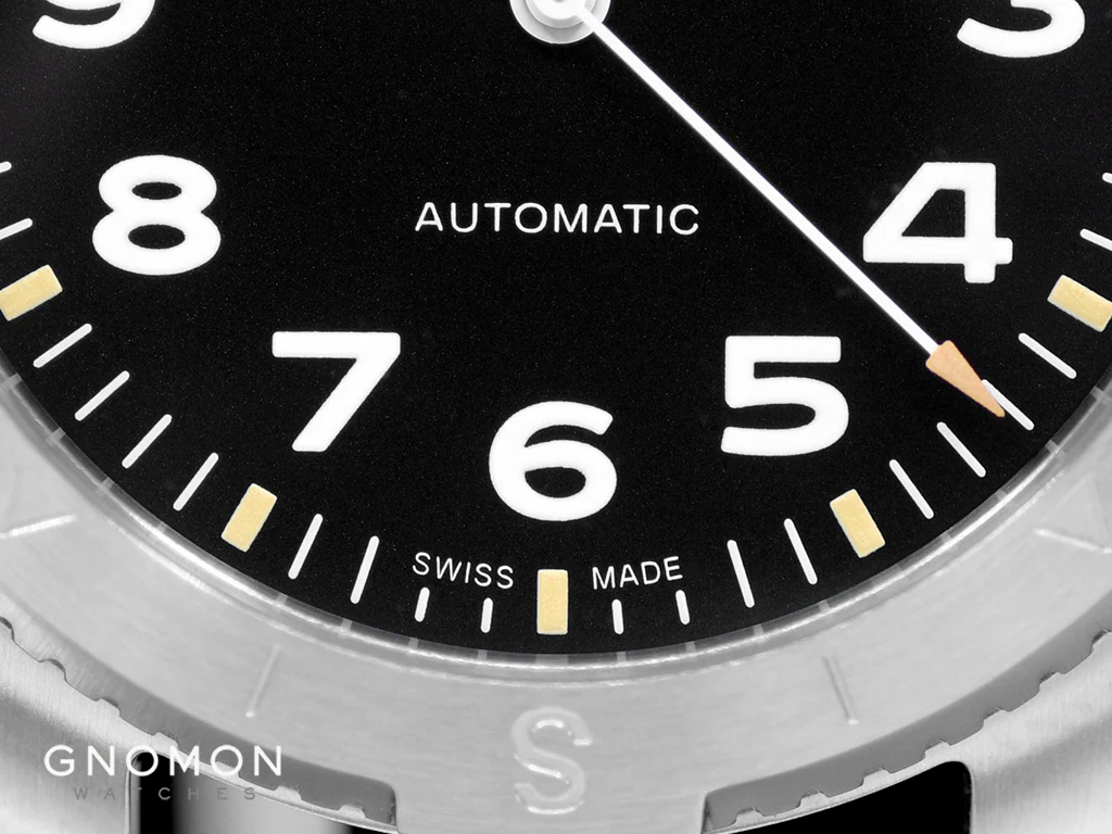 Khaki Field Expedition Auto 41 Black - Leather Ref. H70315830 - Image 3