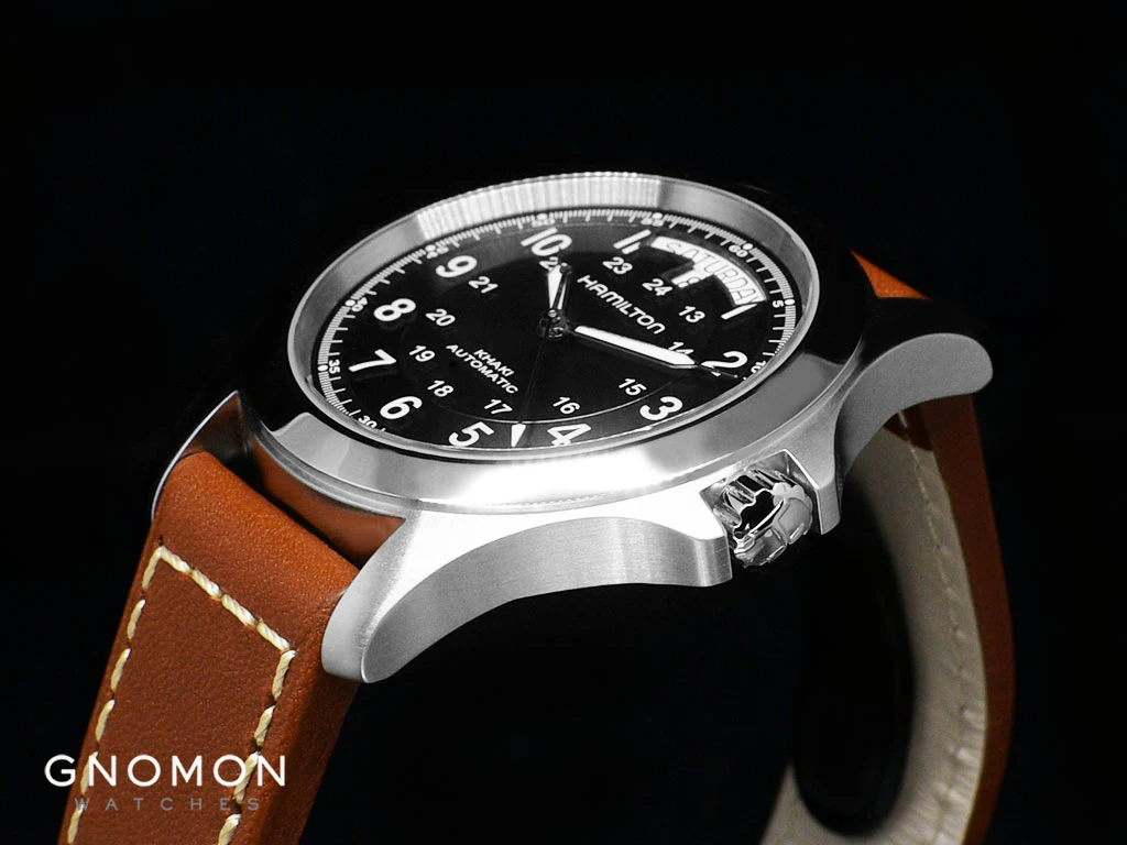 Khaki Field King Auto Black - Leather Ref. H64455533 - Image 6