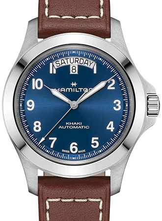 Khaki Field King Auto Blue - Leather Ref. H64475540