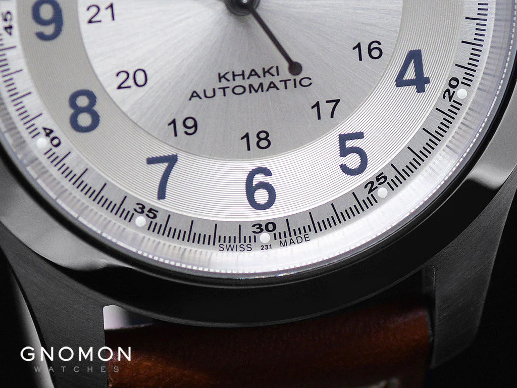 Khaki Field King Auto Silver - Leather Ref. H64455523 - Image 3