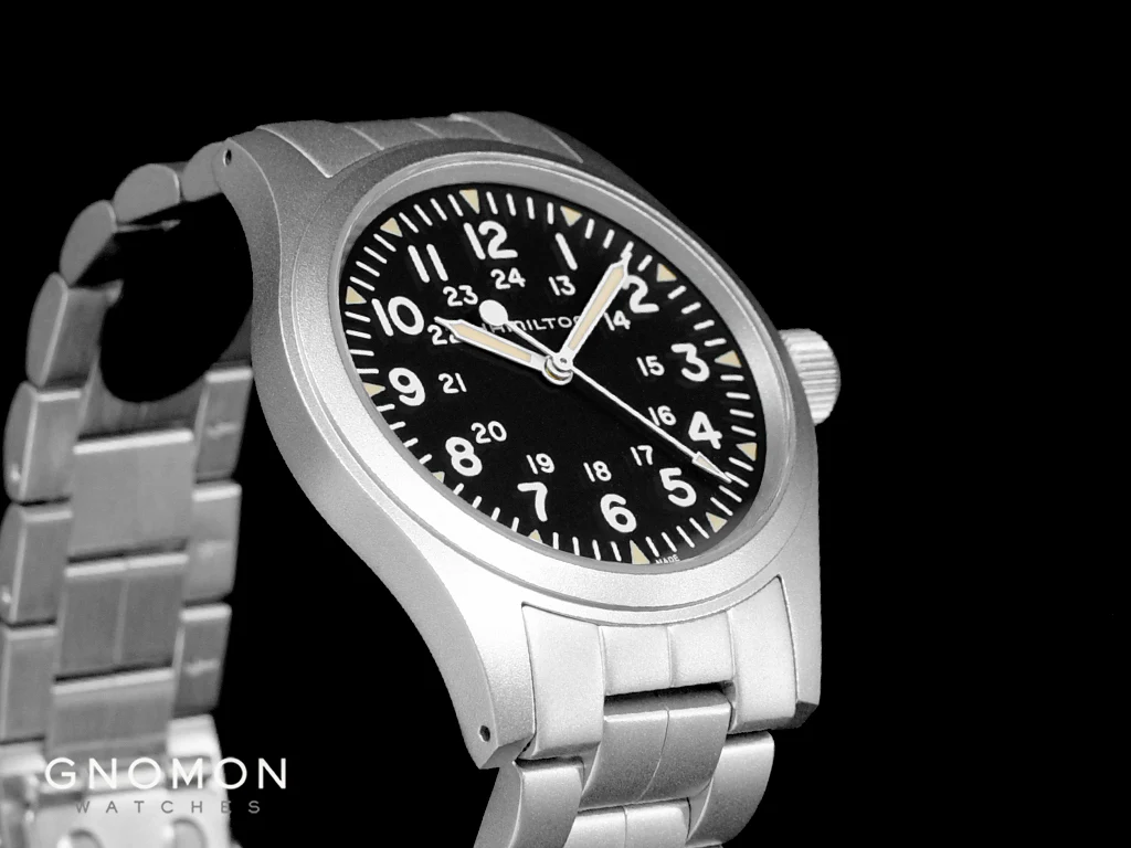 Khaki Field Mechanical Handwinding Black 38 - Bracelet Ref. H69439131 - Image 8