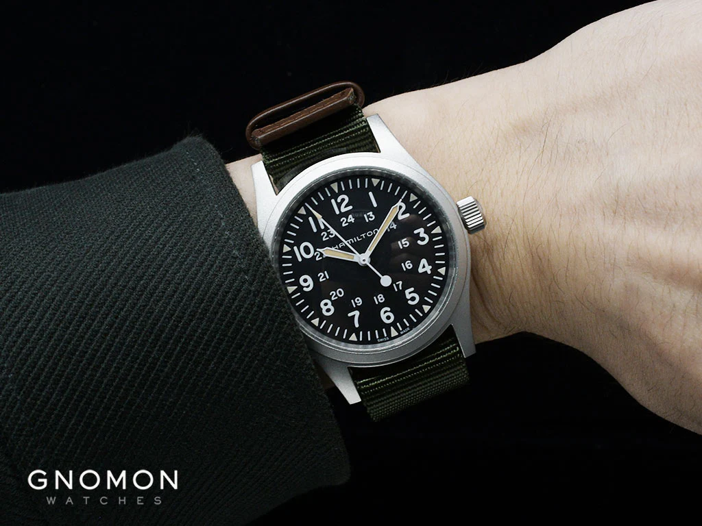 Khaki Field Mechanical Handwinding Black 38 Ref. H69439931 - Image 10