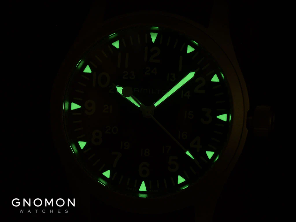 Khaki Field Mechanical Handwinding Black 42 Ref. H69529933 - Image 9
