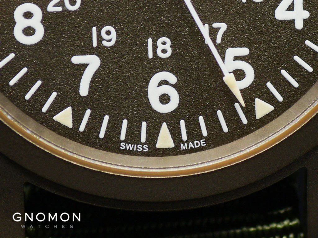 Khaki Field Mechanical Handwinding Earth Brown 38 - Military Nylon Strap Ref. H69449961 - Image 3