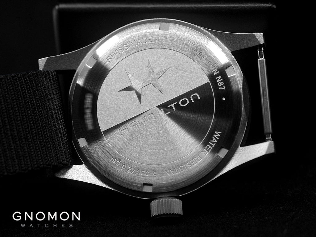 Khaki Field Mechanical Handwinding White 38 - Black Nylon Strap Ref. H69439910 - Image 10