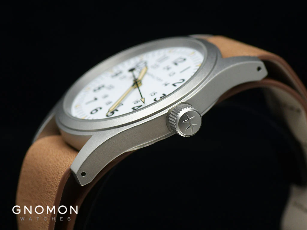 Khaki Field Mechanical Handwinding White 38 - Leather Ref. H69439511 - Image 6
