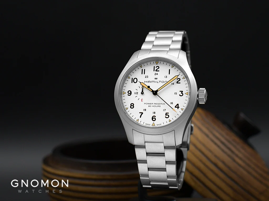 Khaki Field Mechanical Power Reserve White 40 - Bracelet Ref. H69509110 - Image 2