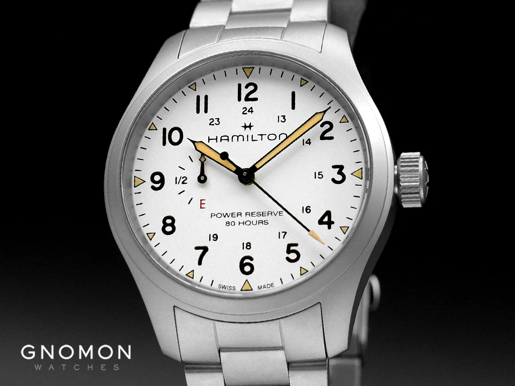 Khaki Field Mechanical Power Reserve White 40 - Bracelet Ref. H69509110 - Image 5