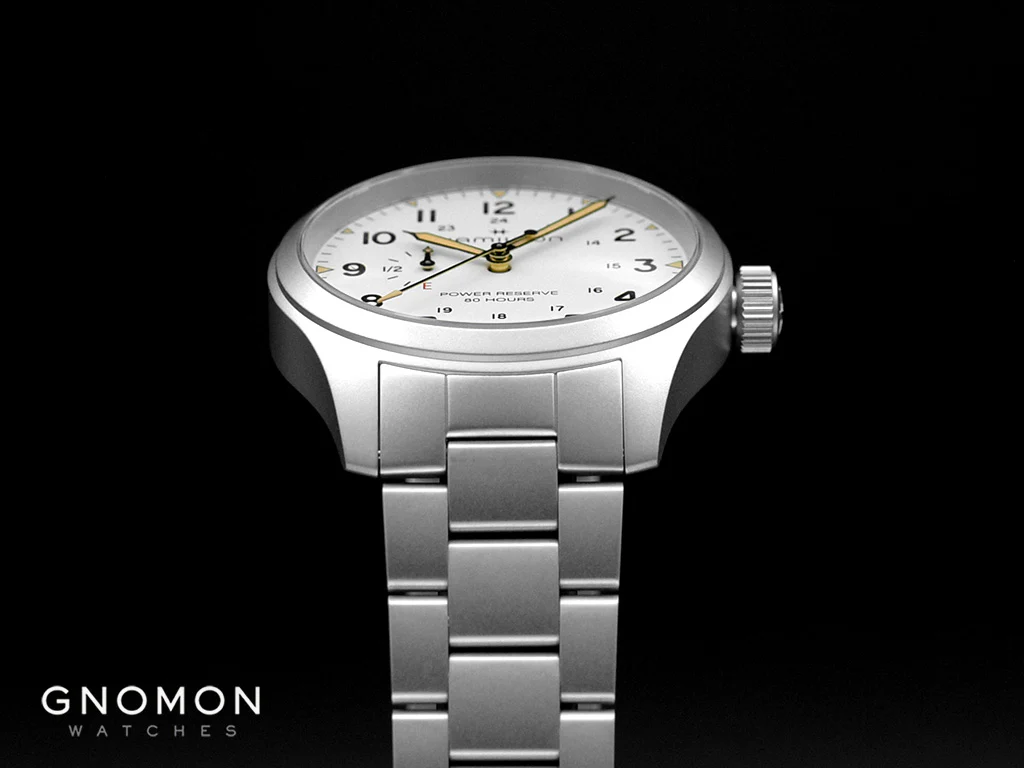 Khaki Field Mechanical Power Reserve White 40 - Bracelet Ref. H69509110 - Image 6