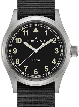 Khaki Field Quartz 38mm Black Ref. H69401430