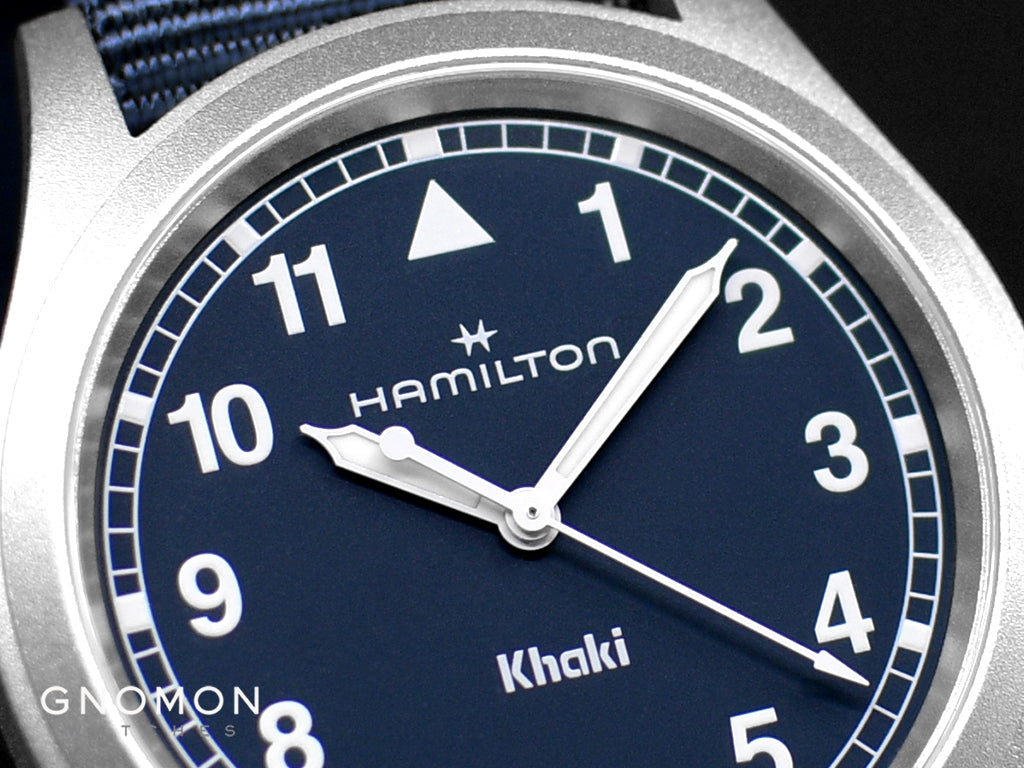 Khaki Field Quartz 38mm Blue Ref. H69401940 - Image 4