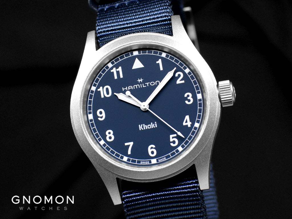 Khaki Field Quartz 38mm Blue Ref. H69401940 - Image 5